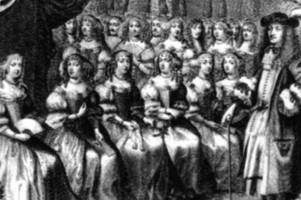 Louis XIV with women